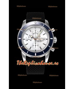 Breitling SuperOcean Heritage II 44MM Dial Blanco Reloj Réplica Suizo