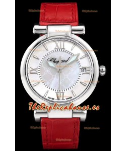 Chopard Imperiale Dial Blanco, Reloj Réplica Suizo Automático en Acero 904L