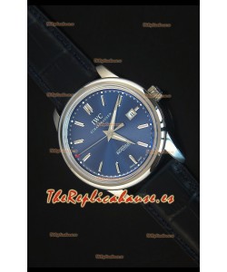 IWC Ingenieur Automatic Reloj Suizo Edición Limitada Dial Azul Replica a Escala 1:1