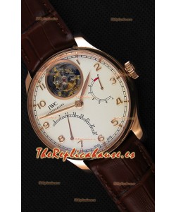 IWC Portugieser Tourbillon Mystere Retrograde IW504402 Versión 2019 Actualizada en Oro Rosado