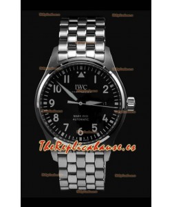 IWC MARK XVIII Reloj Réplica Suizo con Dial color Negro en Acero 904L - Réplica a Espejo 1:1