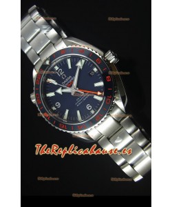 Omega Seamaster Planet Ocean 600M GMT Good Planet Reloj Replica Suizo escala 1:1