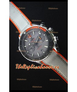 Omega Seamaster Planet Ocean 600M Master Último Reloj Replica Cronógrafo a Espejo 1:1