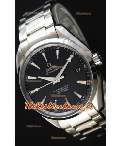 Omega Master Co-Axial Aqua Terra 150M Dial Negro Réplica a Espejo 1:1