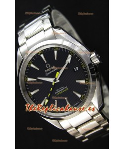 Omega Master Co-Axial Aqua Terra 15,000 Gauss Dial Negro Réplica a Espejo 1:1