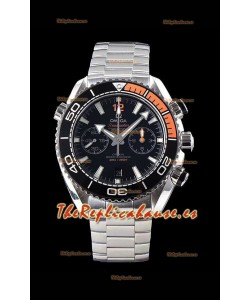 Omega Planet Ocean 600M Chronograph Acero 904L Reloj Réplica a Espejo 1:1 