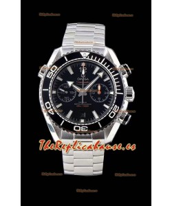 Omega Planet Ocean 600M Chronograph Acero 904L Reloj Réplica a Espejo 1:1 