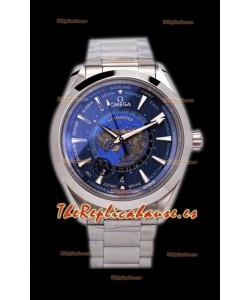 Omega Seamaster Aqua Terra 150M GMT Worldtime Reloj Réplica Suizo