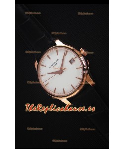 Patek Philippe #Ref 5227 Reloj Replica Suizo a Espejo 1:1 en Oro Amarillo Dial Blanco
