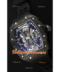 Richard Mille RM53-01 Pablo Mac Donough Caja de Carbón Forjado Reloj Réplica Suizo
