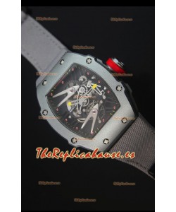 Richard Mille RM027 Tourbillon Reloj Suizo Edición Rafael Nadal Caja en Titanio