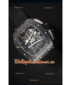 Richard Mille RM061 Reloj Replica Caja de Cerámica Bisel de color Negro