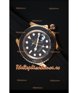 Rolex Yachtmaster 116655 Everose Gold Reloj Replica escala 1:1 en Cerámica