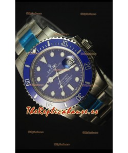 Rolex Submariner 116610 Blue Ceramic - Reloj Replica Suizo La mejor y última Edición de 2017