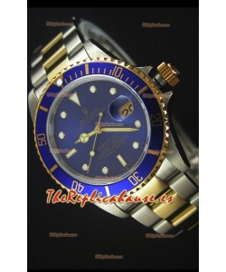 Rolex Submariner 16613 Reloj Replica Suiza 1:1 en Dos Tonos con Movimiento Suizo 3135