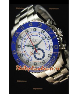 Rolex Yachtmaster II Ref.116680 Reloj Replica 1:1 de Acero Inoxidable (Edición donde funciona el Cronógrafo) 