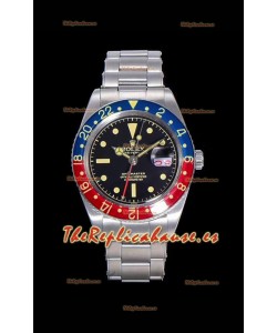 Rolex GMT Master 1675 PEPSI Vintage Edition Reloj Réplica Suizo