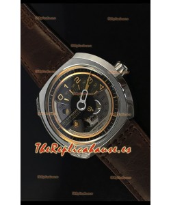 SevenFriday V02-01 Movimiento Miyota 82S7 Edición 1:1 Oro/Dial Marrón
