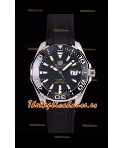 Tag Heuer Aquaracer Calibre 5 Reloj Réplica a Espejo 1:1 Dial Negro