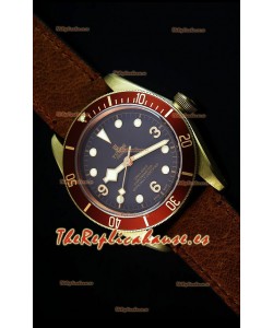 Tudor Heritage Bay Bronze Reloj Replica Suizo espejo 1:1 con Dos Correas