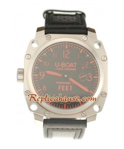U-Boat Thousy of Feet Reloj Suizo de imitación