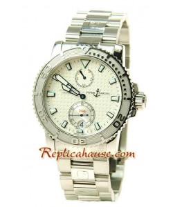 Ulysse Nardin Maxi Marine Chronometer Reloj Suizo de imitación