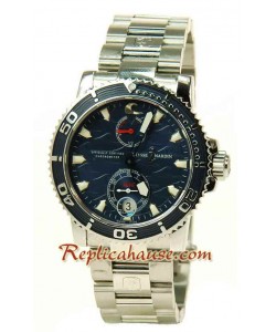 Ulysse Nardin Maxi Marine Chronometer Reloj Suizo de imitación
