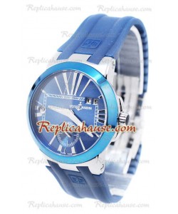 Ulysse Nardin Executive Dual Time Blue Reloj de Dama