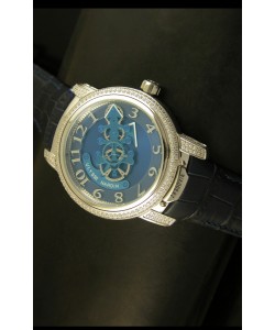 Ulysse Nardin Dual Escapement Reloj Japonés Dial Azul y Negro