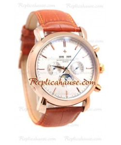 Vacheron Constantin Malte Perpetual Cronógrafo Reloj Réplica
