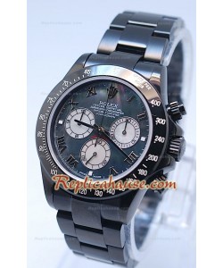 Rolex Daytona Cosmógrafo Project X Edición Series II y Diseño Negro Oscuro 