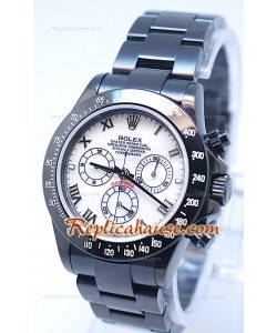 Rolex Daytona Cosmógrafo Edición Project X Design Negro Oscuro y Esfera Perla