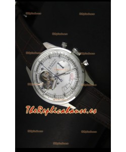 Zenith El Primero Chronomaster Handwind, Reserva de Energía 42MM Reloj Replica Dial de Plata